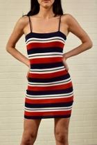  Spaghetti Stripe Dress