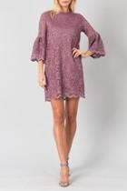  Mauve Glitter Dress