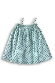  Mint Green Dot Sundress