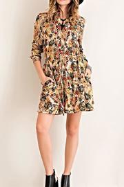  Autumn Floral Dress