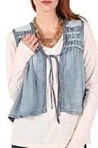  Chambray Vest