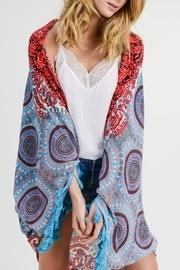  Medallion Print Cardigan
