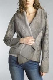  Grey Pattern Coat