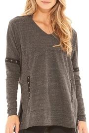 Grommet Accent Hoodie