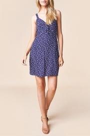  Floral Front-tie Mini-dress