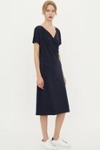  Crepe Wrap Dress
