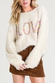  Fuzzy Love Sweater