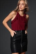  Mini Ruffle Tank