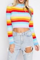  Rainbow Sweater Top
