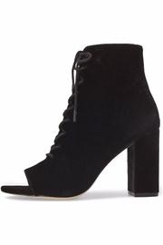  Velvet Lace Up Bootie