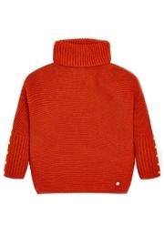  Burnt-orange Oversized Sweater