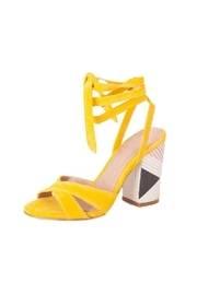  Lace-up Suede Sandals
