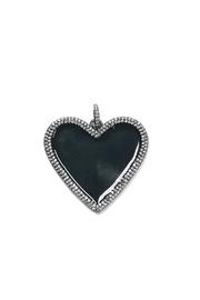  Large Enamel-heart Charm