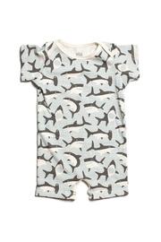 Gray Sharks Romper