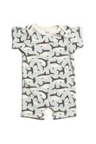 Gray Sharks Romper