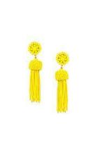  Yellow Tassel Earrings