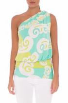  Evelyn One-shoulder Top