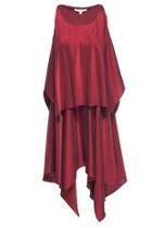  Greer Handkerchief Raspberry Dress