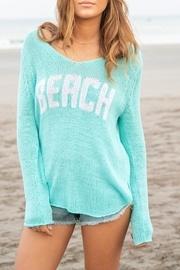  Aqua Beach Sweater