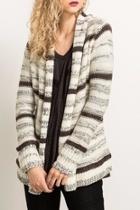  Multi-striped Cardigan
