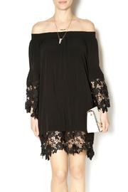  Black Flower Dress