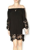  Black Flower Dress