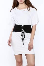  White T-shirt Dress