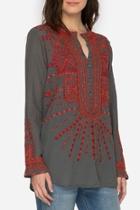  Allyna Embroidered Tunic