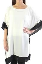  Cold-shoulder Poncho/tunic
