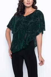  Hunter Green Asymmetrical Top