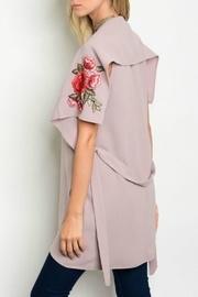 Blush Sleeveless Cardi