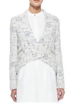  Cropped Tweed Jacket