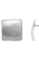  Concave Square Earrings
