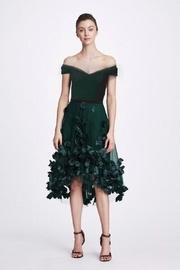 Off-shoulder Hi-low Dress