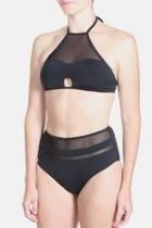  Mesh High-waist Bikini