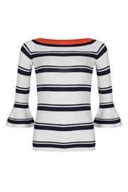  Stripe Knit Top