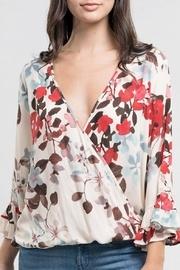  Bell Sleeve Surplice-top
