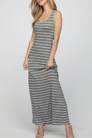  Grey Sleevless Maxi-dress