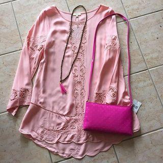  Pink Kori Tunic