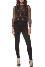  Beaded And Ebroidered Top
