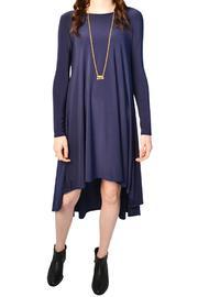  Long Navy Dress