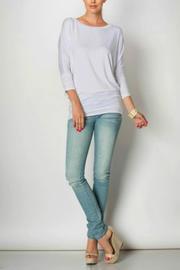  White Crewneck Top
