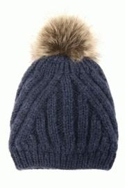  Diagonal Knit Hat