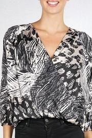  V-neck Surplice Top
