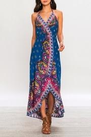  Halter High Low Dress