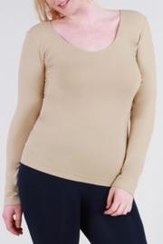  Long-sleeve Camisole - Plus