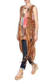  Fringe Long Vest