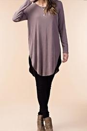  Rib Tunic Top