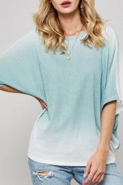  Open-back Waffle Top