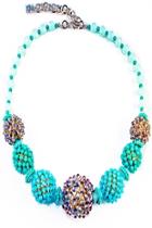  Blue Beaded Necklace